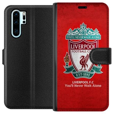 Huawei P30 Pro Tegnebogsetui Liverpool YNWA