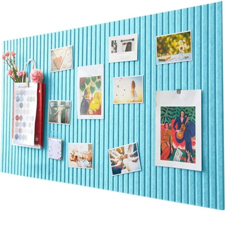 Selvklæbende fototavle – dekorativ kork og vægpanel, opslagstavle, akustikpaneler til fotos og meddelelser, til hjem og kontor