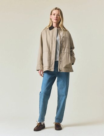 Lexington Clothing Cotton Canvas Chore Jacket - Beige - M