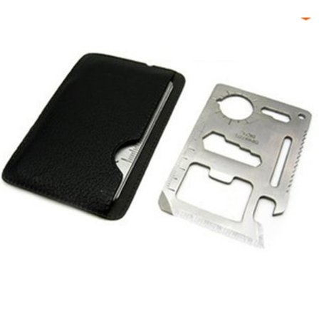 Multiverktyg i format som ett kreditkort