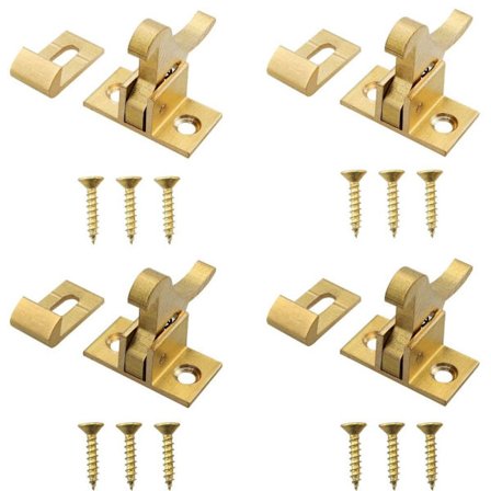 Døralbuelås Skapdør Vindusperre 4 STK 4 STK