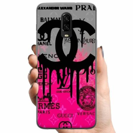 Oneplus 6t Tpu Mobilskal Cc Pink