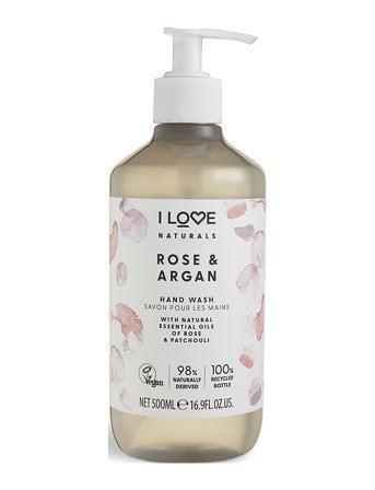 I LOVE I Love Naturals Hand Wash Rose & Argan 500Ml - Nude - 500 ml