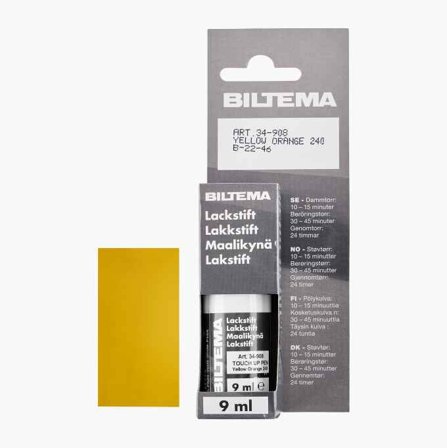 Lackstift gul-orange 240 9 ml - Biltema