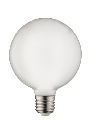 Unison Glob 100mm opal Belysning Vit 95x140mm