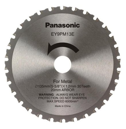 Panasonic EY9PM13E Sagklinge 135x1,2x20mm, 30T, Maskintilbehør & forbruk
