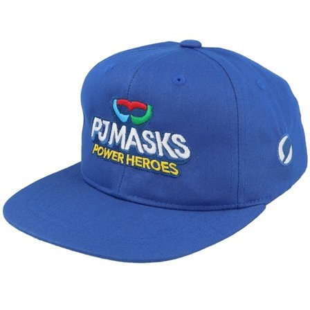 PJ Masks - Kids Logo Blue Snapback Snapback Blue Cap - @ Hatstore