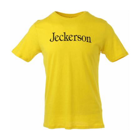 Jeckerson T-Shirts Gul, Herre