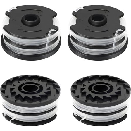 Skæretrådsspole til Parkside PRTA 20-Li A1/B1/B2/C3, PRT 300 A1, PRT 550 A1/A3, diameter: 1,6 mm, længde: 8,3 m, spole TLP-01 (4 spoler + 1