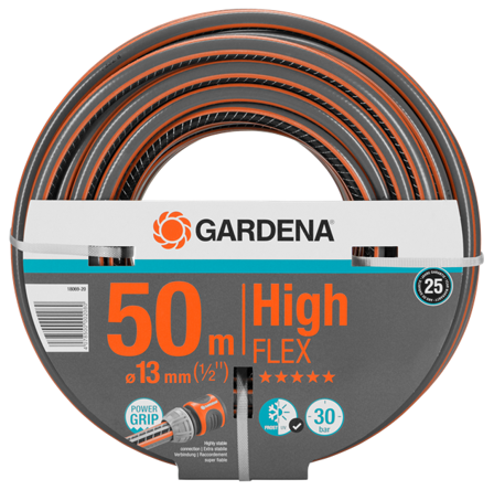 Gardena Comfort HighFLEX Slang 50 m, 1/2", Bevattning