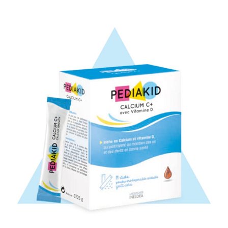 Pediakid Calcium C+Cola 14 stk., Helse & Madvarer, Mineraler, Kalk