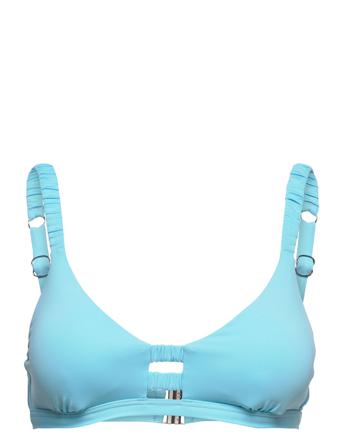 S.collective Gathered Strap Bralette Blue Seafolly