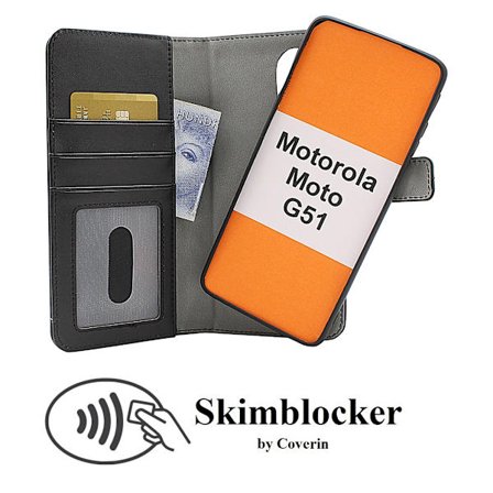 Skimblocker Magnet Fodral Motorola Moto G51