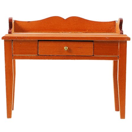 Miniatyr skrivbord dockhusmöbler dockhusmöbler miniatyr skrivbordsmodell