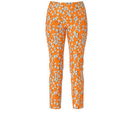Marc Cain, Skinny Trousers Pomarańczowy, Kobieta, Rozmiar: S