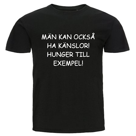 T-shirt - Män kan också ha känslor