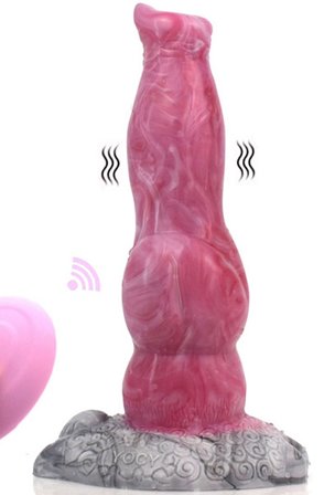 Vibrating Dildo Monster Viby Wolf 22 cm - Woome.pl