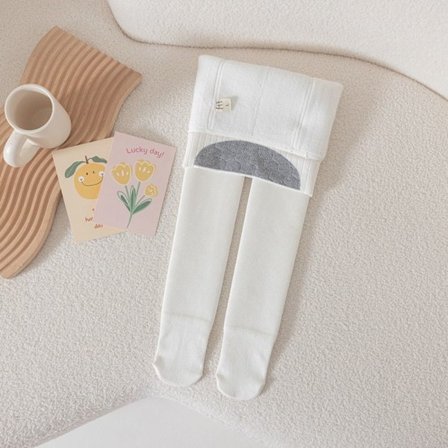 Børn Strømpebukser Børn Lammeuld Strømpebukser HVID XXL