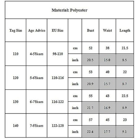 4-8 år Frozen Girl Baddräkt Tvådelad Set Badkläder Baddräkt