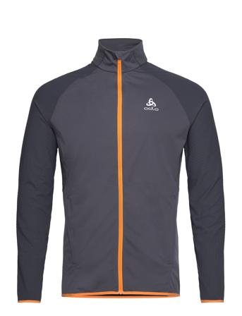 Odlo M Jacket Zeroweight Warm Hybrid Outerwear Sport Jackets Grå Odlo*Betinget Tilbud