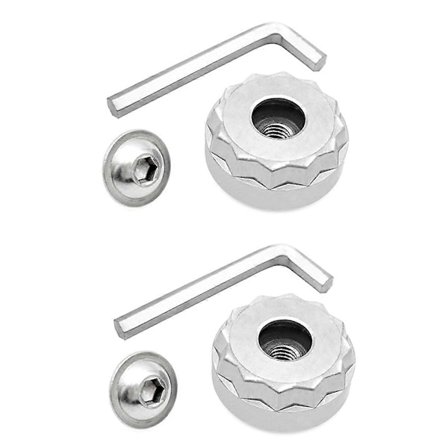 2 Set Konverter för Starlock Adapter Verktyg Star Lock System Elverktyg Oscillationssågblad Adapter