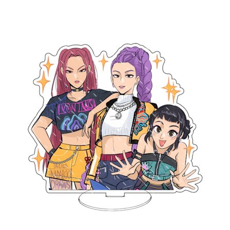 Demon Slayer K-Pop Akryl Stand | Skrivebords Ornament Anime Figur