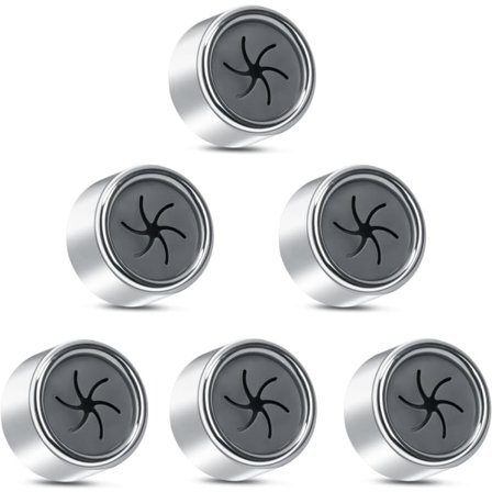 6 stk. selvklæbende håndklædeholdere, runde badeværelseshåndklædekroge til at sætte på væggen, tryk-ind sugekopholdere til køkken, ingen boring 