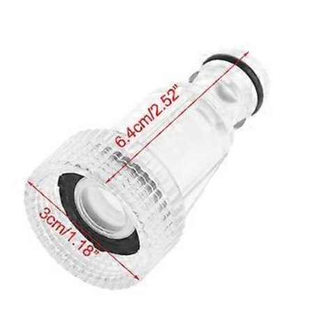 Bilrengöringsmaskin Vattenfilter Högtrycksanslutning För K2-K7 Seriens Tvättar Multicolor