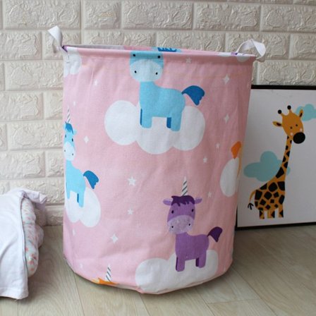 Stor opbevaringskurv, vasketøjskurv/badeværelse/hjemmeindretning/fo