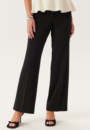 BUBBLEROOM Soft Suit Wide Trousers Black M