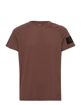 M Rapidry Tee T-shirt Brun Casall