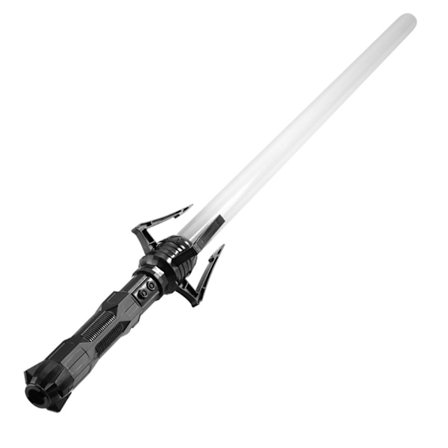 80 cm Lang Laser Sværd Legetøj 7 Farver Belysning Simulation Laser Saber Legetøj til Børn Rød