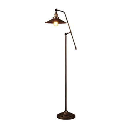 40W Loft Industriell Vindjärn Konst Nostalgisk Studierum Vardagsrum Sängbord Fiske Golvlampa
