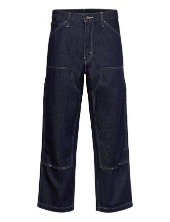 568 Loose Strt Dbl Knee Mornin Navy Levi's