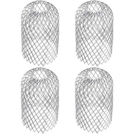 Stuprörsfilter Rostfritt Stål Stuprörsskydd Skyddar Stuprör för Filter Löv Mossa Lera Diplomatiskt