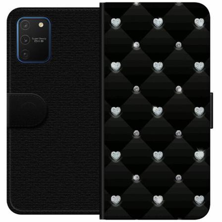 Samsung Galaxy S10 Lite Plånboksfodral Bling Heart