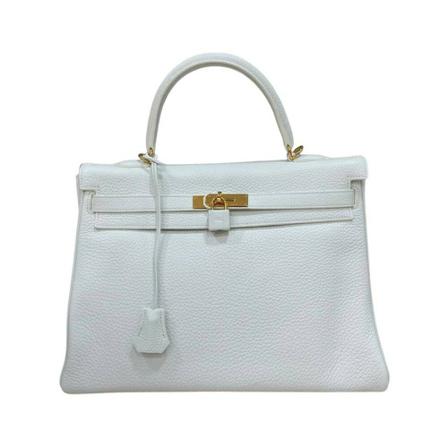 Hermès Vintage HandTass , Wit , Dames , Maat: ONE Size Vintage Tassen