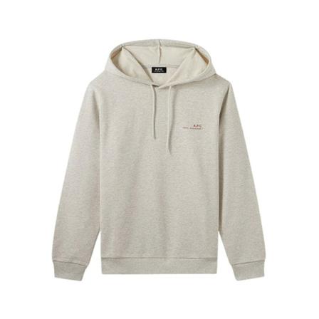 A.p.c., Bluza męska A.p.c. Hoodie Item H Coezd-H27672 Szary, Mężczyzna, Rozmiar: M
