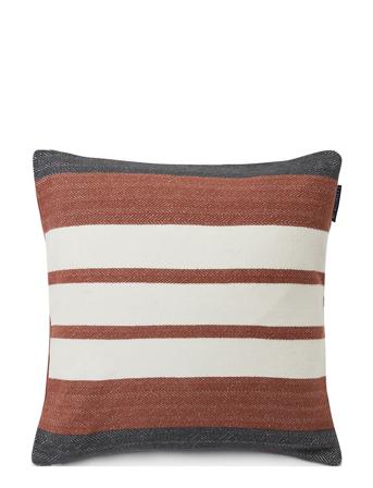 Irregular Striped Recycled Cotton Pillow Cover Home Textiles Cushions & Blankets Cushion Covers Monivärinen/Kuvioitu Lexington Home
