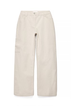 Naomi Anwer x NA-KD Loose Fit Oversized Jeans - Baggy Jeans - Råhvid - EU 42