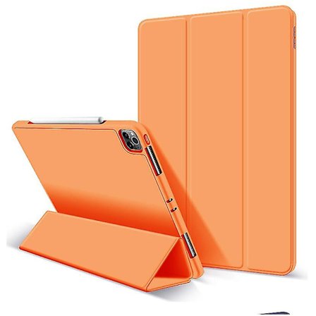 Beskyttende deksel for iPad Pro 12,9 tommer med pennholder (ORANSJE)