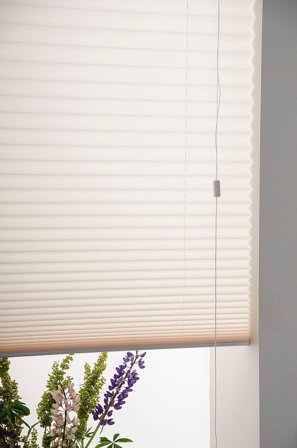 Hasta - Plisségardin Accord - Beige - Persienner - 120 - Fra Homeroom