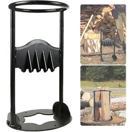 Manuel brændekløver - Brændeflækker - Flækkeværktøj - Sort - Brændekløver - Enkel og sikker