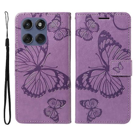 För Motorola Edge 60 5G/Motorola Edge 60 Pro 5G/Motorola Edge (2025) 5G/Motorola Edge 60 Fusion 5G(Ljuslila)