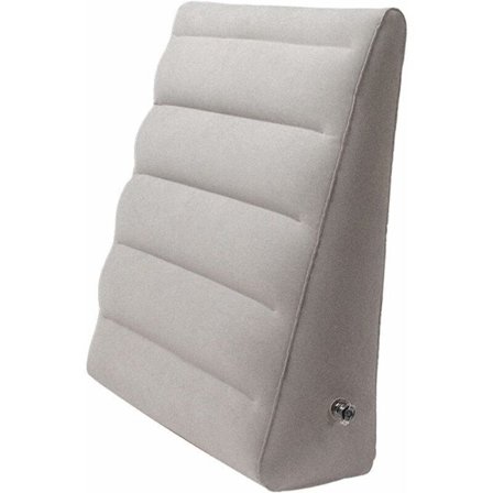 Uppblåsbar kilkudde, sängkudde, snabb uppblåsning sänggavel, benstöd resekudde för säng