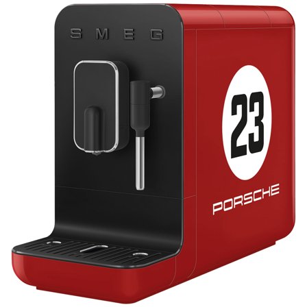 Smeg Porsche Limited Edition kaffemaskin 1,4 liter, Salzburg Red | Kaffe > Espressomaskiner | Bagaren och Kocken