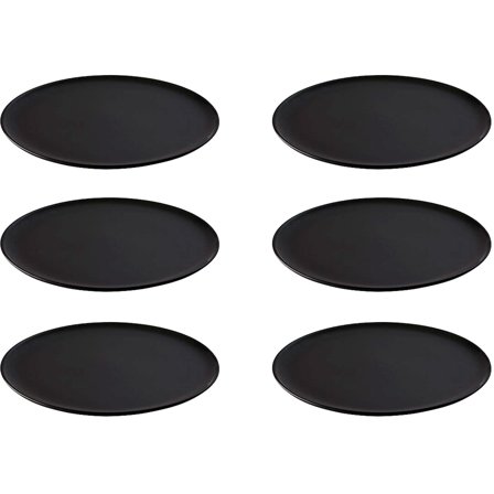 Aida RAW middagstallrik 28 cm, 6 st, titanium black | Dukning & Servering > Tallrikar > Matttallrik | Bagaren och Kocken