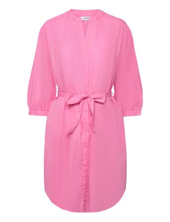 Mschabiella 3/4 Shirt Dress Pink MSCH Copenhagen