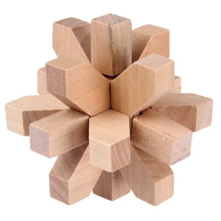 Kreativ & Lärorik Leksak i Trä - Pussel