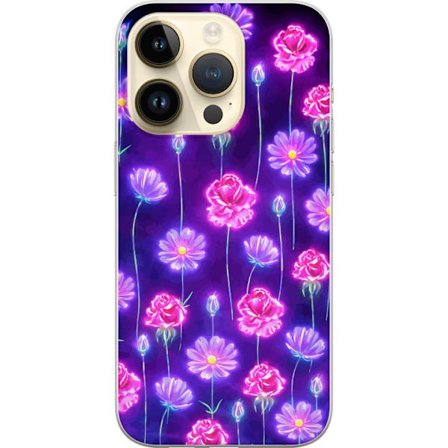 Yhteensopiva Puhelinkuori Apple iPhone 15 Pro Bloom Reverie Electric Petals